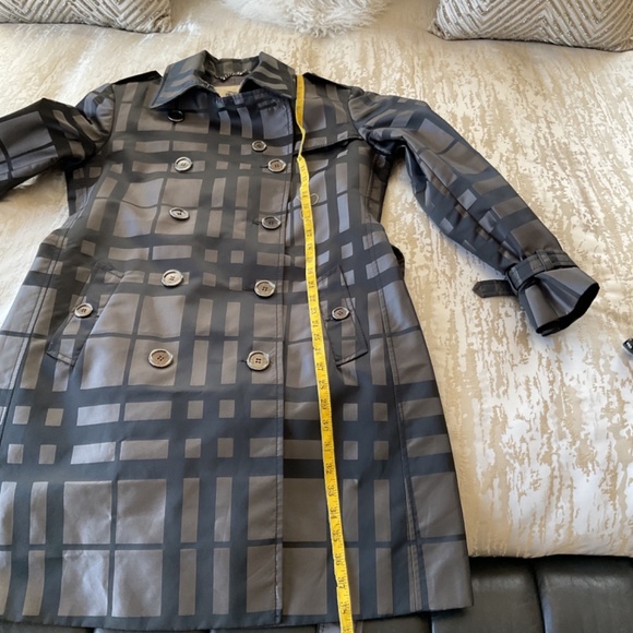 Burberry London Trench Plaid black/grey,  size 10 - Picture 14 of 14